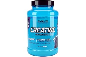 Kreatinmonohydrat 1kg - Taurin Kreatinpulver, Pre-Workout -200 portioner - Perfekt lösligt, veganskt & mikroniserat, 6 månade