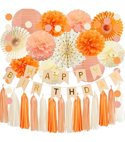 Herbst-Brautparty-Deko-Set – Mit „Fall In Love“ Banner, Seidenpapierblumen, Laternen In Wein & Champagner