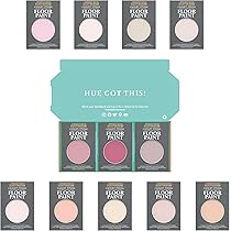 Rust-Oleum White Chalky Floor Paint Tester Samples - 10ml