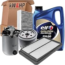 Kit Tagliando Filtri + Olio Per Nissan Qashqai 1.5 DCi 76KW 103CV (2007-2014) - 4 Filtri + 5L Olio