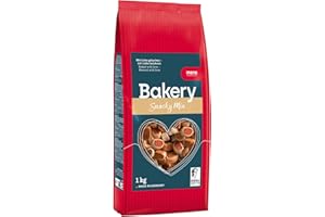MERA Bakery Snacky Mix - Mélange de Friandises pour Chien - pour Entraînement ou Collation - Ingrédients Naturels - Biscuits Délicatement Cuits au Four (1 kg)