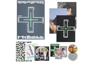 TXT The 2nd Album - THE CHAOS CHAPTER : FREEZE [ BOY ver. ] CD + Photobook + Sticker Pack + Lyric Book + Behind Book + Photocard + OS Photocard + Poster + Postcard