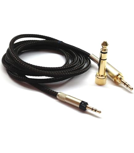 MQDITH - Cable de repuesto compatible con auriculares Sennheiser HD598