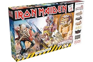 CMON, Iron Maiden Character Pack 1, Expansión en Miniatura, Juego de conocedores, Dungeon Crawler, 1-6 Jugadores, a Partir de 14 años, 60 Minutos, alemán, multilingüe