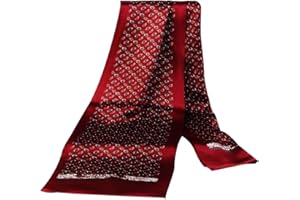 LONXU Scarf for Men,Silk Mens Scarf Fashion Gifts for Men Double Layer_Fits All Seasons