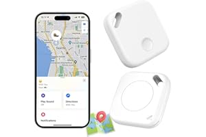 GABCHI Mini GPS Tracker,Key Finders,Bluetooth Item Locator,Suitable for wallets, pets, Child Locators,Finder Anti-Lost Tag Compatible with iOS