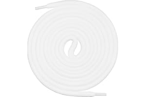 Mount Swiss© Sznurowadła do butów okrągłe ø 5 mm I Sznurowadła premium ekstra odporne na rozerwanie ze wzmocnionymi włóknami do butów trekkingowych, butów roboczych i górskich I Sznurki poliestrowe o długości 60-200 cm