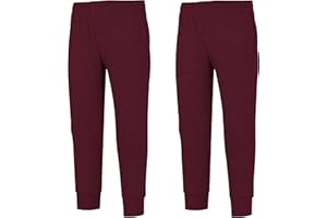 KHIM Jogging Trouser Terry Cotton Tracksuit Bottom Pant Kids Unisex Girls Boys Outdoor Activewear