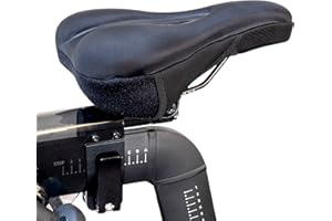 TRUBLIFIT Padded Seat Cover for All Peloton Bikes and Cross Training Bike & Bike+ - Gel Seat Cushion, Ultimate Comfort for Men & Women, Accessories for Peloton Bikes