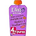 Ella's Kitchen Stage 1 From 4 Months Organic Sweet Potato, Pumpkin, Apple and Blueberries 120 g (Pack of 7)