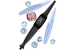 M. ROSENFELD Ice Bazooka Hookah Set - Mouthpiece With 2 Reinforced Ice Packs and Soft Grip Band Improved Ice Hose Black Accessory Set Mouthpiece Hookah