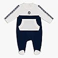 The Moon Brand Cotton Sleepsuit 1-3M Blue - Navy Sports |Baby Boy Clothes|Toddler Outfit|Newborn|Casual Playwear Clothes