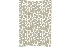 Anti Roll Changing Mat by Mama Shack - Baby Changing Mat with Wedge Design - Waterproof - Fits Most Baby Changing Tables - 67 x 44 cm (Giraffe Print)