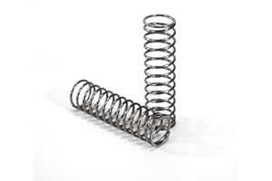 GUNGY Molle Compressione 70mm Molla in Acciaio Inossidabile 304 Diametro Filo 1,7mm Diametro interno 16mm Forza Molla 2,8kg 4 Pezzi