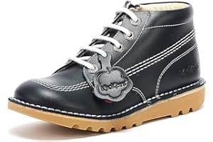 Kickers Junior Unisex Kick Hi Classic Ankle Boots with Zip | Extra Comfortable | Added Durability | Premium Quality