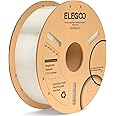 ELEGOO PLA+ Filament 1.75mm Clear 1KG, PLA Plus Tougher and Stronger 3D Printer Filament, Dimensional Accuracy +/- 0.02mm, 1kg Cardboard Spool(2.2lbs) for Most FDM 3D Printers