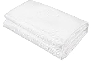 EXIN DEHCEN Lámina de Tela de Fibra de Vidrio, Estera de Fibra de Vidrio Tela para Refuerzo Reparación, para Barco, Avión RC, Coche Tabla de Surf, Bañera Reparación de Piscinas (100cm x 100cm, 160g / m²)