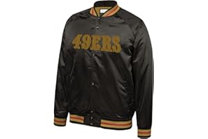 Mitchell & Ness Stjkmg18013-orab Veste légère en satin Homme (lot de 1)