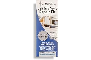 Clear - Acrylic Repair Kit for Granite, Marble, Tile and Quartz