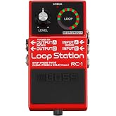 Boss RC-1 Loop Station, Kırmızı | 24 segmentli LED g&ouml;sterge ve 12 dk kayıt, oynatma, overdub, undo ve hazır