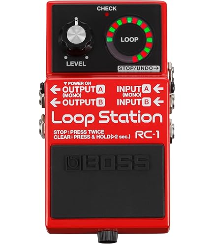 BOSS RC-30 Loop Station - Twin Stereo Tracks, Built-in Effects