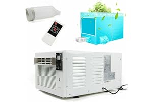 chennnls Mini Mobile Klimaanlage Kühler, 750w Portable Air Conditioner Mini Luftkühler Tragbarer Luftkühler Mini Klimaanlage Klein Persönliche Klimaanlage, 16,34 x 11,14 x 8,07 Zoll weiß
