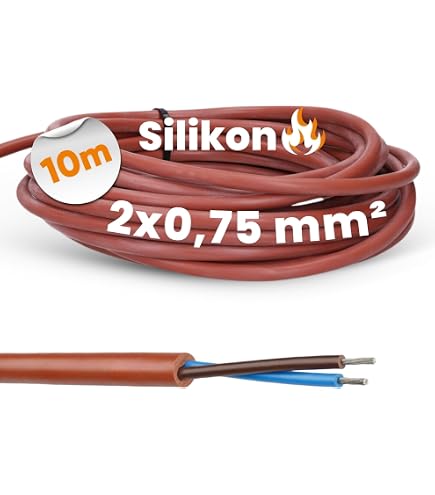 Lapp Ölflex Heat 180 Silikonkabel – 10 M, 4x0,75 Mm², Für Saunaöfen & Hochtemperatur Bis 180°C