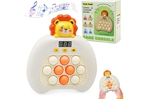 JoyPlus Jeu Pop it Electronique, Jeu de Bulles de poussée Rapide pour Les Enfants et Les Adultes, Jeu Fidget Electroniquec pour Soulagement du Stress, Contrôleur de Jeu Bubble Jouets Sensoriels