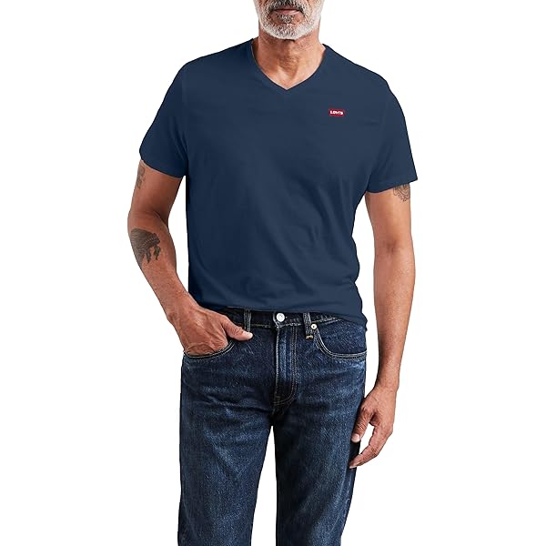 Levi's SS Classic Pocket Tee – T-Shirt Uomo Con Tasca, Cotone Morbido, Taglie Alla Moda - 6