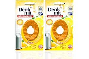 Lot de 2 déodorants pour poubelle – Neutralise les odeurs – Parfum citron frais – Sans danger pour les enfants – Pour une fraîcheur longue durée – Facile à utiliser