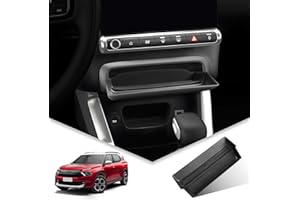 BIBIBO Contenitore per console centrale per Citroen C3 Aircross 2017-2023, organizer C3 Aircross, accessori per ripiano auto