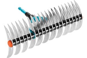 Gardena Rastrello aeratore combisystem: Rastrello per eliminare Muschio ed Erba infeltrita, Anche per la Raccolta di residui e Pietre (3392-20)