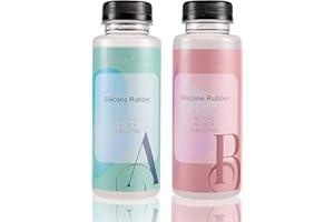 SANAAA Kit de Silicona Líquida, para la Fabricación de Moldes de Silicona, No Tóxica Y Rápida 1: 1 Caucho Silicona para Moldes de Resina, Fundición, Fabricación de Resin, Manualidades (1000g)