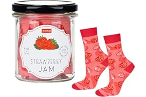 soxo Tarro De Mermelada Calcetines Mujer Divertidos Algodon Regalos Originales Regalo 35-40