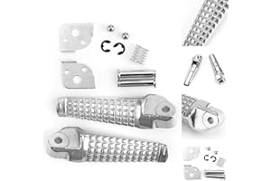 Artudatech Repose-pieds arrière de moto en métal pour repose-pieds de moto Foot Rest pour S-U-Z-U-K-I GSXR600 GSXR 750 1000 SV650 1000 TL1000