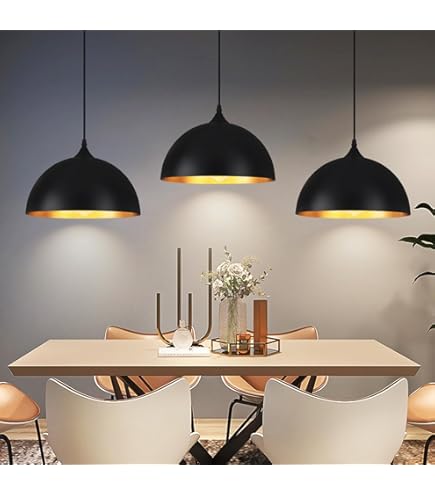 1-lichts hanglamp Gabbia - zwart