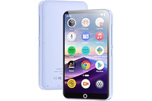JOLIKER Reproductor MP3 de 96 GB con Bluetooth y WiFi, pantalla táctil de 4,02 pulgadas, reproductor MP3 MP3 portátil Android con Spotify, Audible, Amazon Music, Deezer, reproductor de música HiFi con altavoz