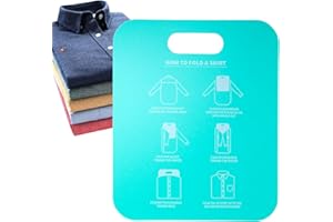 Orrdiffi 2 Stück Faltbrett für Kleidung Erwachsene Hemd Faltbrett,Wäsche Zusammenlegen Brett Heimaufbewahrungswerkzeug für Erwachsene für T-Shirts Hemden Pullover Hosen Hoodies
