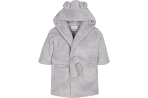 undercover lingerie Bata de baño con capucha y forro polar suave para bebés y niños pequeños