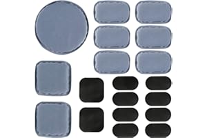 Aoutacc Universal Airsoft Casco Pads, 19pcs / Set Casco Kits de Relleno de Espuma de Repuesto Set Accesorios Alfombrillas para Casco Fast/Mich/ACH/USMC/PASGT