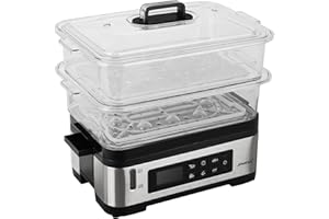 ‎STEBA Steba DG 2 Dampfstation 6 Liter 1.2 kW Edelstahl schwarz