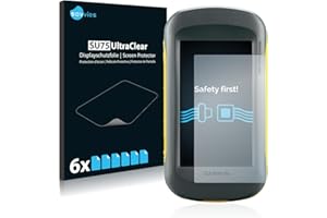 savvies 6-Pezzi Pellicola Protettiva compatibile con Garmin Montana 600 Protezione Schermo Trasparente