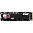 Samsung 980 PRO M.2 NVMe SSD (MZ-V8P1T0BW), 1 TB, PCIe 4.0, 7.000 MB/s Lesen, 5.000 MB/s Schreiben, Internes Solid State Driv