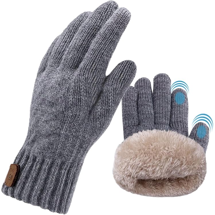 Gants D'hiver Chauds Pour Homme Et Femme - Gants Chauds Pour écran