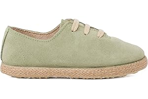 PISAMONAS Zapatillas Cordones Serraje Y Yute Niños