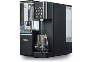 HEALTHRISE Health Rise Pure Water Pro | Umkehrosmose Wasserfilter | 5-stufige Filtration für reines Trinkwasser | Heißwasserfunktion 45-100°C | 4,5 Liter Tank | Inkl. 2 Wasserkrügen | Auftisch