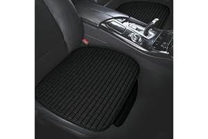 MEYAGOT Coussin de Siège de Voiture, 2 Pièces Coussin de Siège Avant de Voiture, Housse de Siege Voiture Universelle Antidérapante et Respirant, Coussin Voiture Siege pour Camion, SUV, Fourgonnette