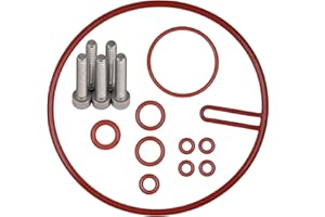 SW-K - Kit di manutenzione guarnizione per valvola di supporto Thermoblock, tubo di pressione, adatto per Saeco, Gaggia, Siemens, Bosch, König, Conforta, Solis, TurMix, Nespresso, confezione da 2