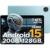 DOOGEE Tab A9 Pro Android 15 Tablet 10 Pulgadas, 20GB RAM+128GB ROM/2TB TF MAX, HD IPS Pantalla, 6580mAh Batería, Tablet WiFi