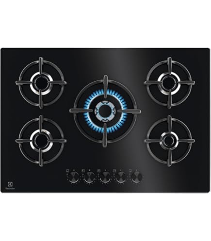 PIANO COTTURA A Gas 5 Fuochi 90 Cm Acciaio Staylux Coprifuochi In Ghisa Gas Meta EUR 169,90 - IT - Foto 10